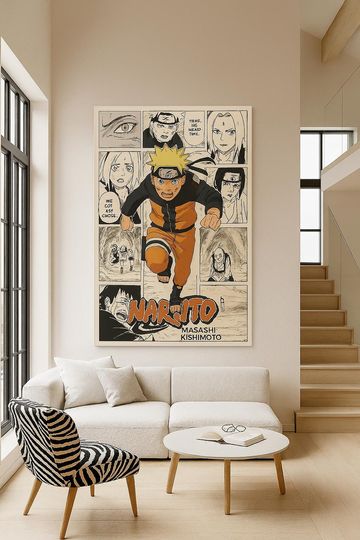 Manga Poster,Uzumaki,Curated Manga Panel,Digital Print,uzumaki print