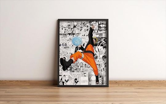 Child Of Prophecy - Narutoo Uzumaki - Premium FanArt Anime Print