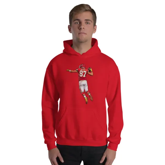 Kansas City Chiefs Travis Kelce Unisex Hoodie, Gift for Fan
