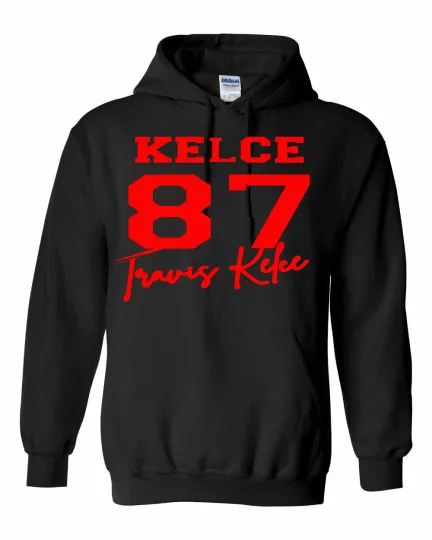 Kansas City Chiefs Travis Kelce 87 Hoodie KC Chiefs Kelce Super Bowl Champions