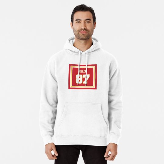 Travis Kelce - Kansas City Pullover Hoodie, Gift for Fan