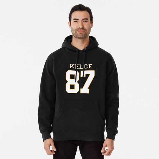 Travis Kelce Football Legend Art Pullover Hoodie, Gift for Fan