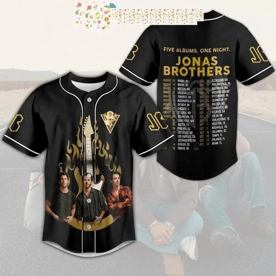 Jonas Brothers Tour 2025 Jersey