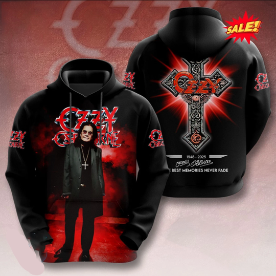 Ozy Osbourne 3D Hoodie S-5XL Gift For Fan M3