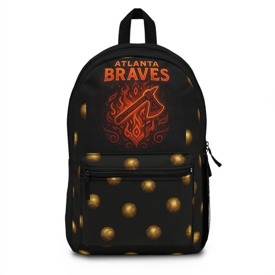 Atlanta Baseball Team Braves Backpack