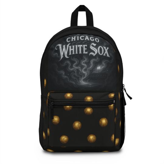 Chicago White Baseball Team Sox Backpack