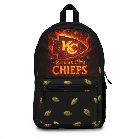 Kansas City Football Team Chiefs Backpack
