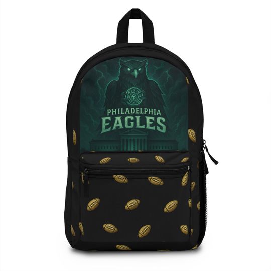 Philadelphia Football Team Eagles Sports Backpack