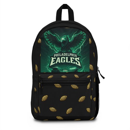 Philadelphia Football Team Eagles Sports Backpack