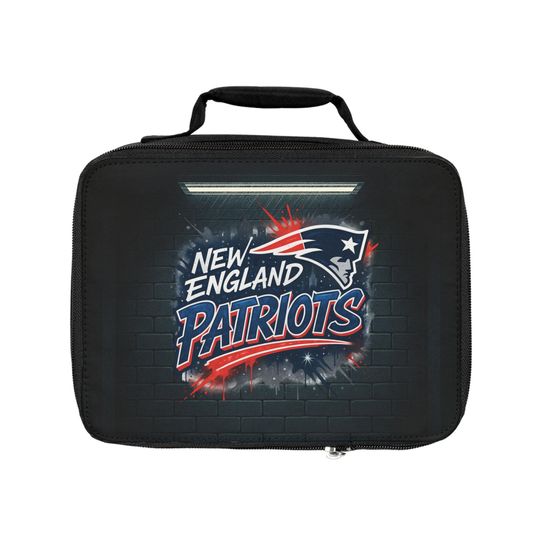 New England Football Team Patriots Lunch Bag