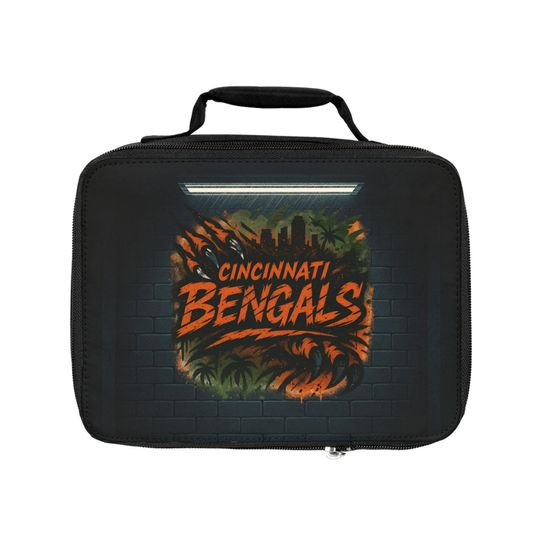 Cincinnati Football Team Bengals Lunch Bag
