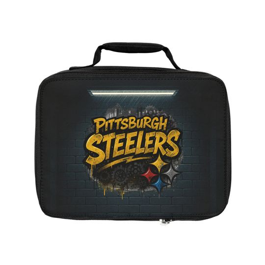Pittsburgh Football Team Steeler Lunch Bag