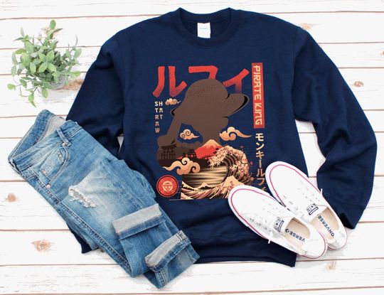 Pirate King Luffy Anime Sweatshirt