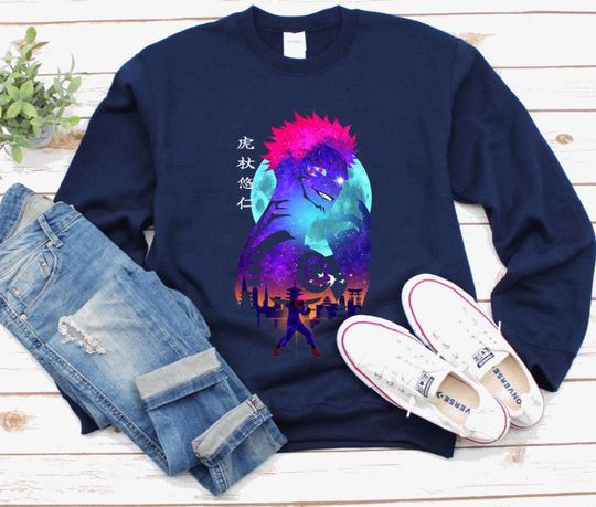 Ryomen Sukuna Jujutsu Satoru Anime Sweatshirt, JJK Manga Sweater