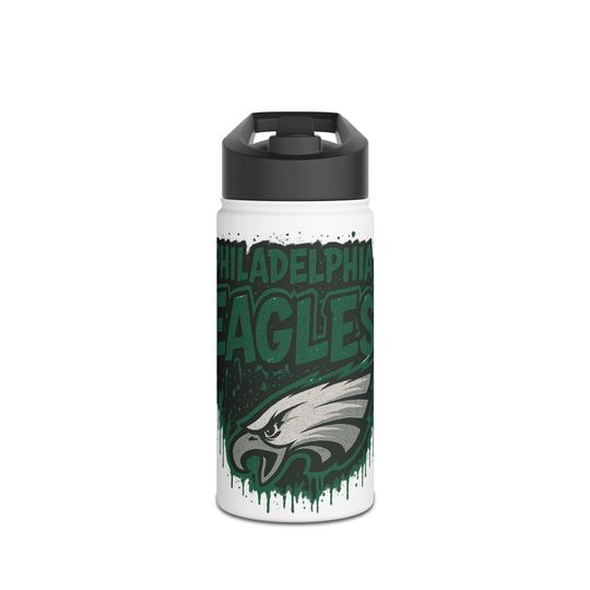 Philadelphia Footabll Team Eagles Stainless Steel Water Bottles Standard Lid