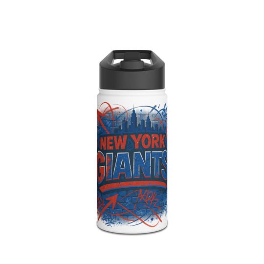 New York Footabll Team Giants Stainless Steel Water Bottles Standard Lid