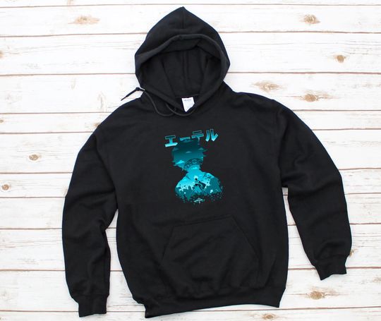 Aether Genshin Impact Anime Hoodie, Traveler Manga Hoodies, Lumine