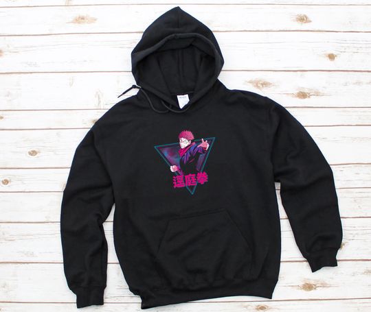 Jujutsu Satoru Itadori Hoodie, JJK Anime Hoodies, Vintage Yuji Itadori Gift