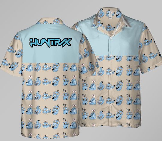 K.pop Demon Hunters Hawaiian Shirt, Demon Hunt.er Tiger, Merch K.pop Shirt