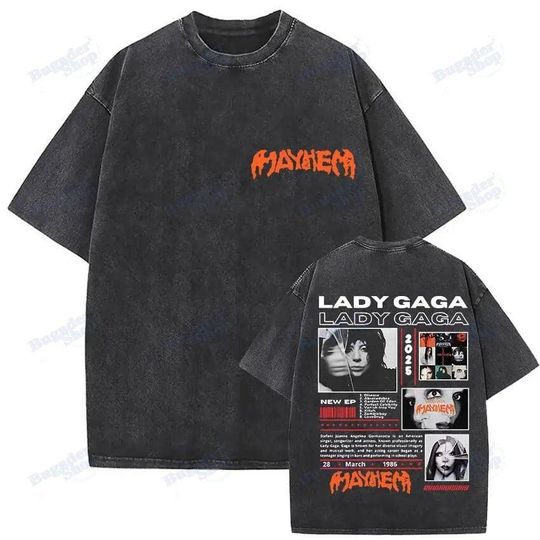Ld ga Unisex T-Shirt, Mayhem Tour Graphic Fashion Tee
