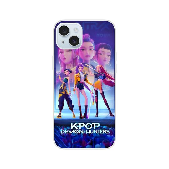 Huntrix iPhone Case  Demon Hunters K-pop | Official manga idol style fanart | Anime otaku phone case