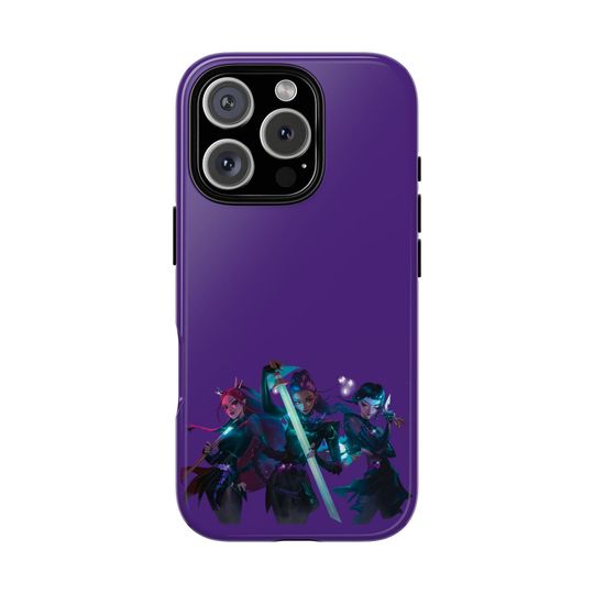 Dark Huntrix - kpop Demon Hunters Tough Cases Phone Case - Bold & Stylish Accessory