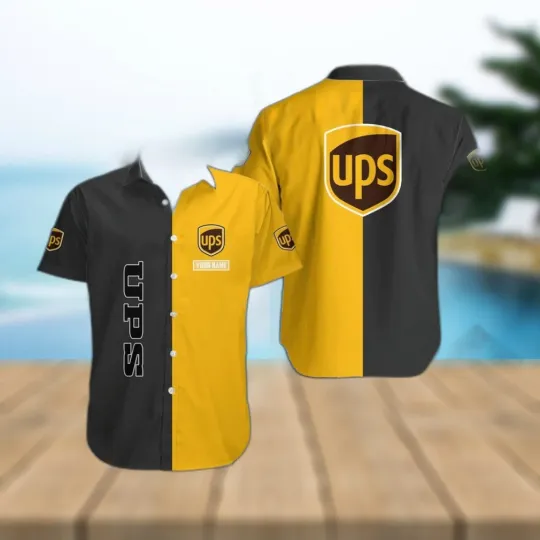 Personalized Name Postal Service Hawaiian Shirt