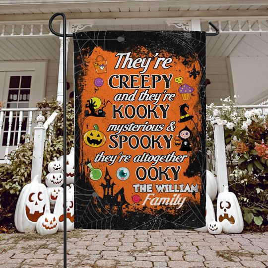 Trick Or Treat Halloween Garden Flag - Halloween Yard Flag For Outdoor Decoration