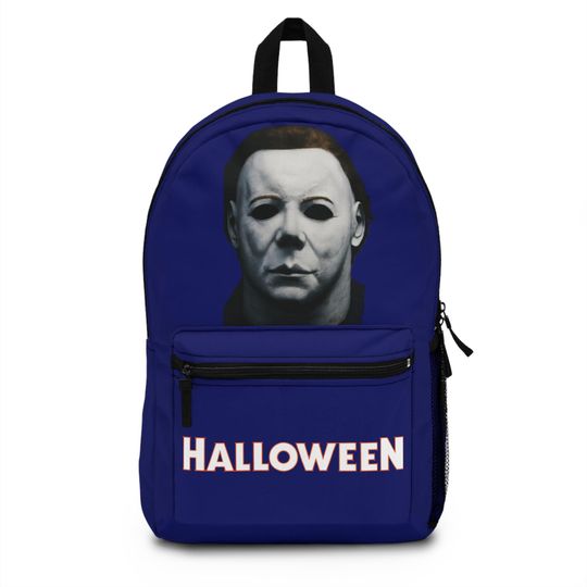 Halloween Michael Myers Backpack, Spooky School Bag, Horror Movie Merchandise