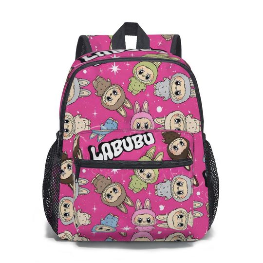 Labubu Backpack, Labubu Canvas backpack, Labubu School Backpack