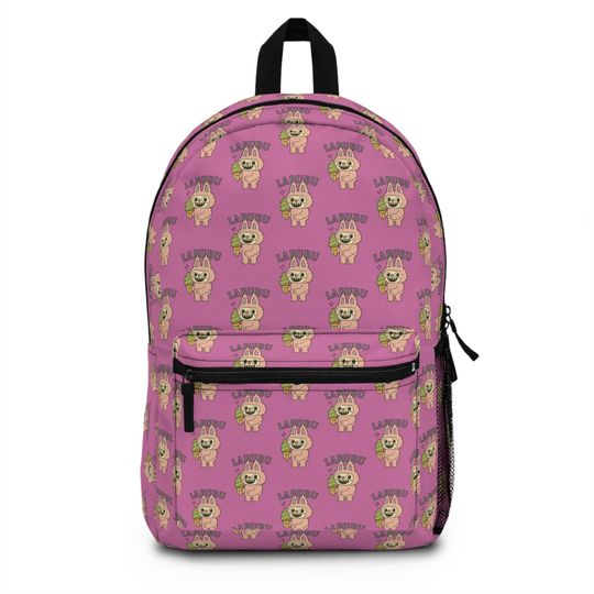 Labubu Ice Cream Pattern Backpack