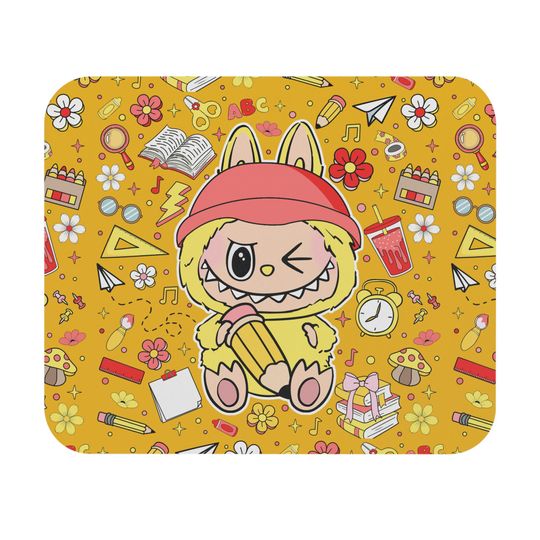 Cute Labubu Monster Mouse Pads