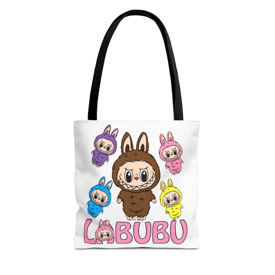 Adorable Labubu Tote Bag - Cute & Eco-Friendly Bag for Everyday Use