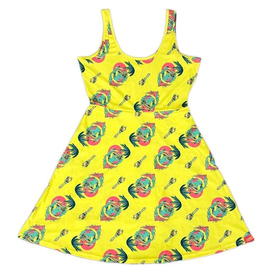 Coco Cabana Skater Dress with Pockets