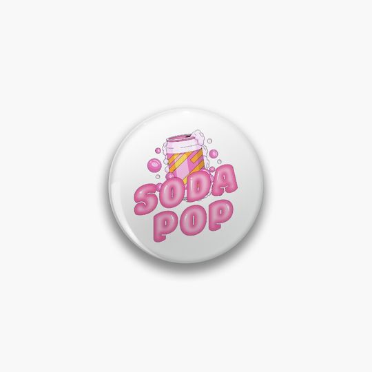 saja boys soda pop design Pin