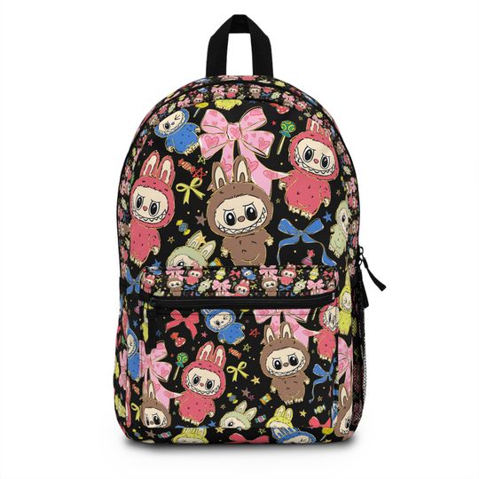 Labubu Backpack - Ready for School, Cute Kids Bag, Adorable School Backpack, Fun Back to School Knapsack, School Supplies Organizer