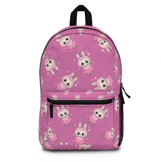 Labubu Backpack - Ready for School, Cute Kids Bag, Adorable School Backpack, Fun Back to School Knapsack, School Supplies Organizer
