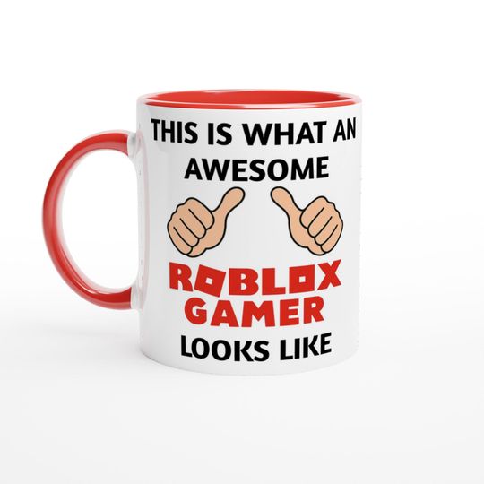 Roblox Gamer Mug  Funny Gift for Kids & Teens  This Is What an Awesome Roblox Gamer