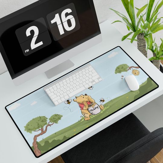 Cute Bear Inspired Desk Mat, Computer Desk PadCopy of Mouse Desk Mats