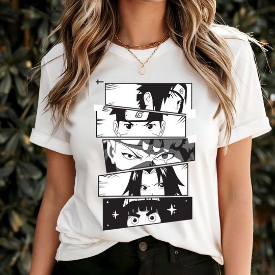 Anime Narutoo inspired Shirt, Anime Shirt, Gift for Anime Lover