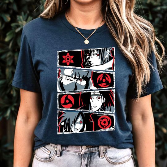 Gift for Anime Fan, Narutoo inspired Anime Shirt, Anime Otaku Shirt