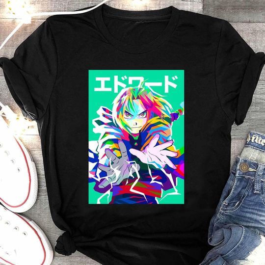Fullmetal Alchemist Shirt, Edward Elric Anime Shirt, FMA Manga Shirt