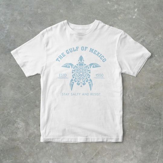 Gulf of Mexico Turtle T Shirt, Mexico T Shirt, Gulf Of Mexico T Shirt