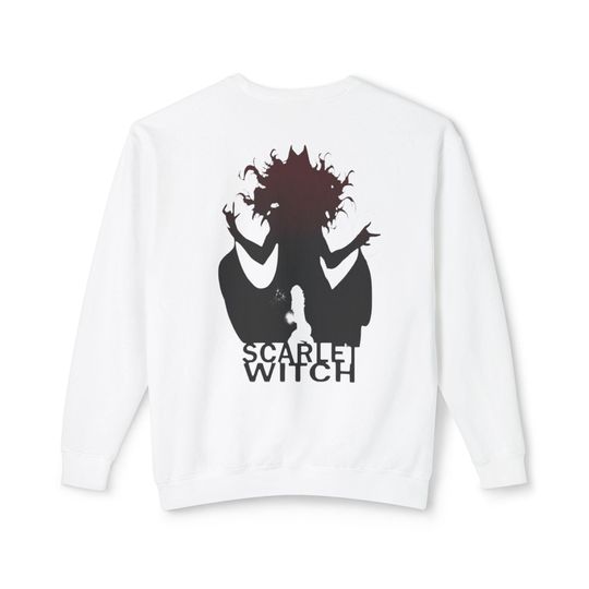 Scarlet Witch Wanda Sweatshirt, Unisex Jumper, Lightweight Crewneck