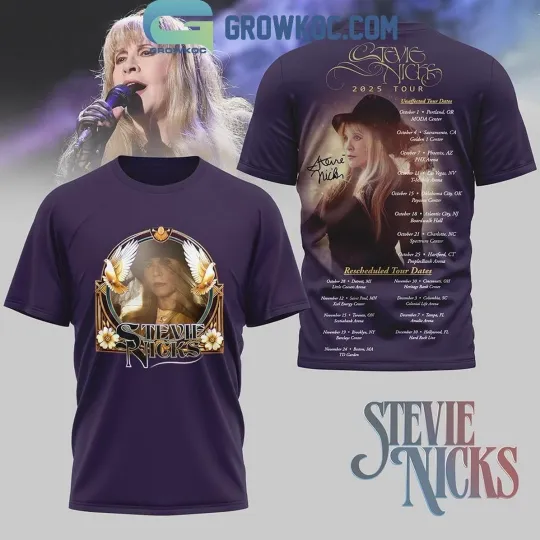 Stevie Nicks 2025 Tour 3D T-Shirt