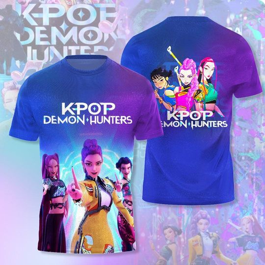 Kpop Huntrix Shirt, Kpop Demon Hunters , Kpop Huntrix Pin, Huntrix , Mira, Rumi, Zoey Tee, Saja Boys Fans Zip Hoodie