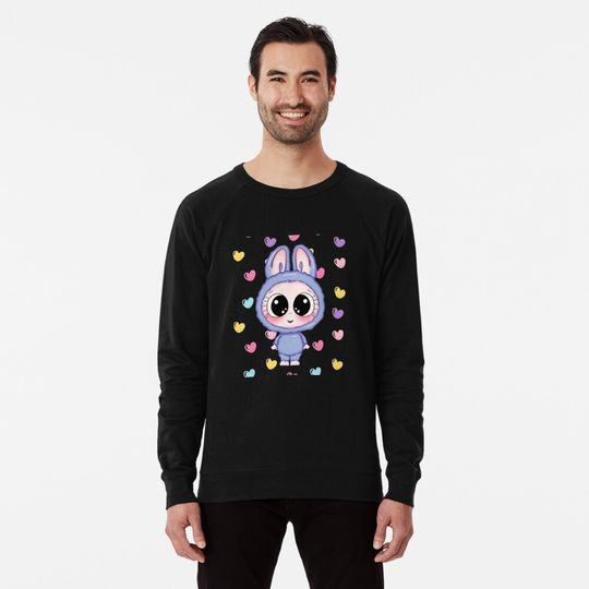 labubu - Ceci est un design pour vous et votre famille design labubu Lightweight Sweatshirt