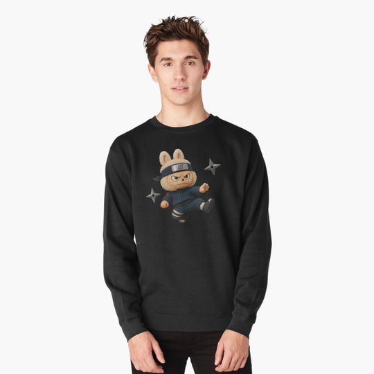 Labubu Narutoo Costume Pullover Sweatshirt