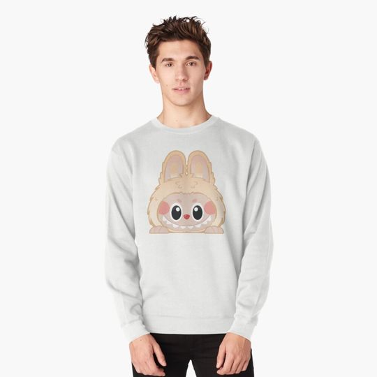 Labubu Soymilk Peeker v2 Pullover Sweatshirt