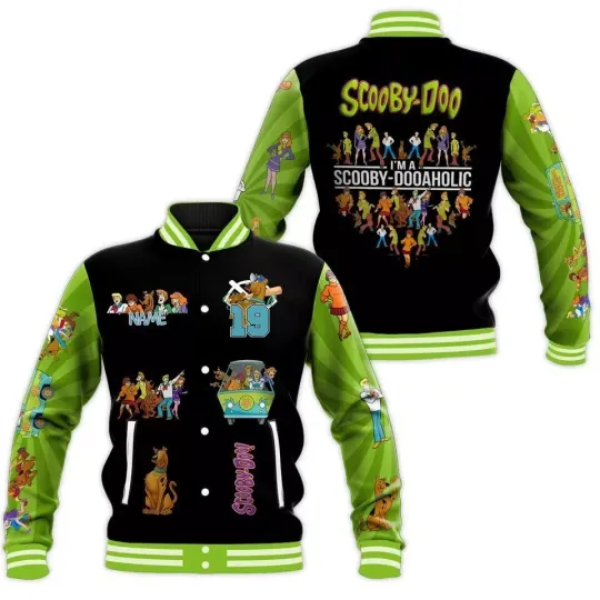 Scooby Doo Baseball Jacket